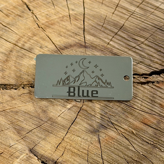 Laser-Engraved Stainless Steel Dog ID Tag — Havamark™